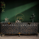 Chevron Side Board